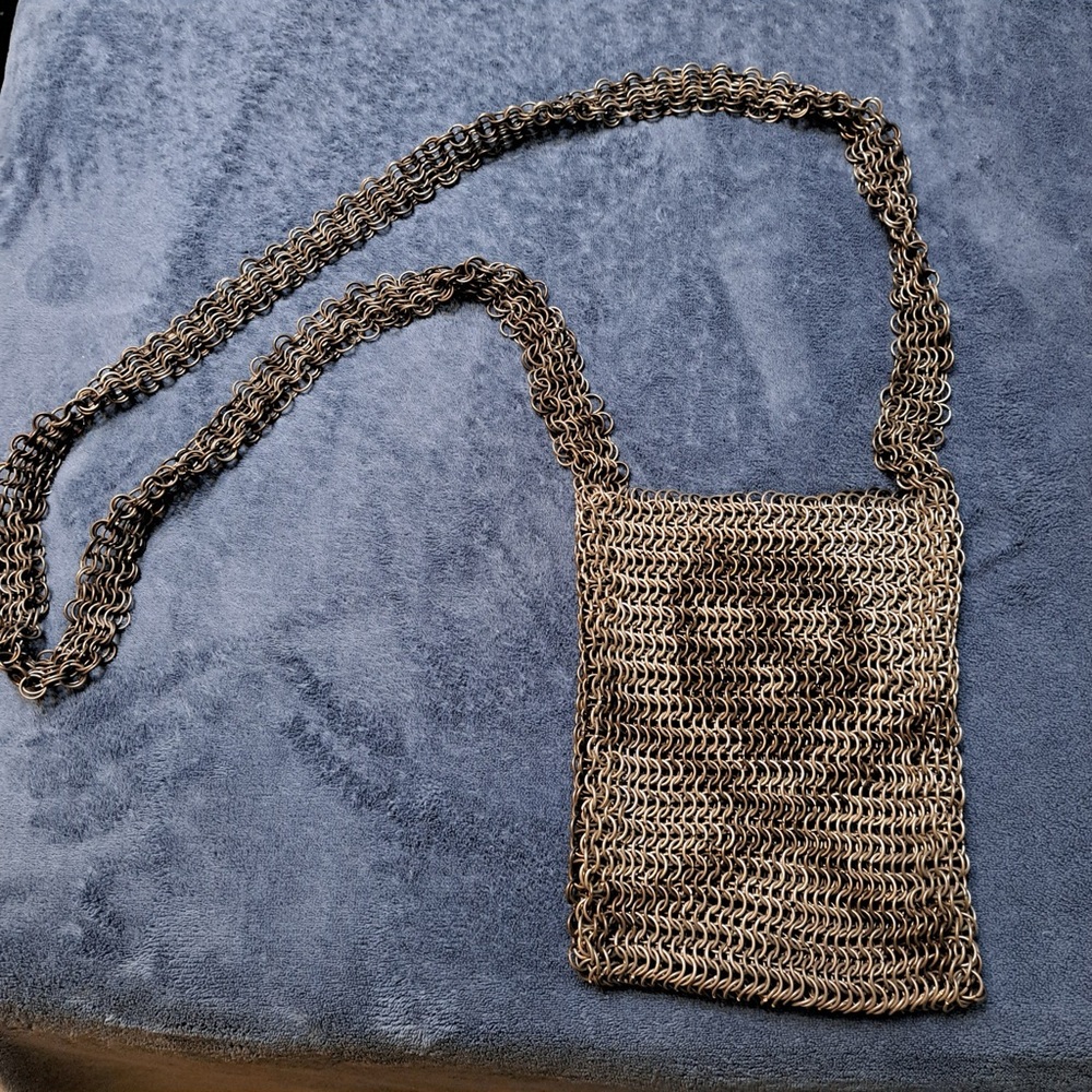 Unique Aluminum Chainmail Bag